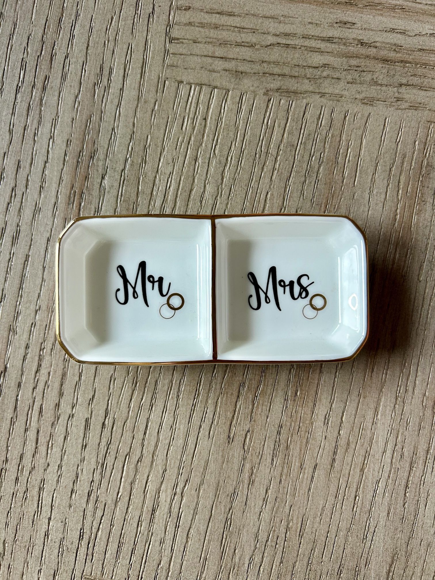 Mr And Mrs Ring Dish