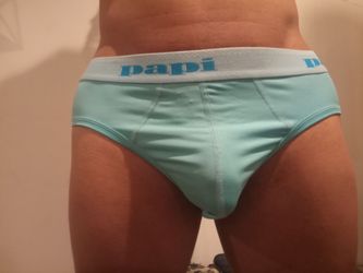 Men's underwear Papi Small Robins egg blue briefs