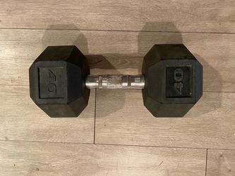 Assorted Hex Dumbbells (2x 40lb, 1 35lb, 1 25lb, 1 15lb)