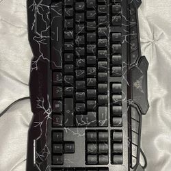 Keyboard Black/Pink