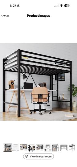 Loft Bed twin size.