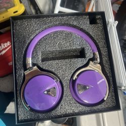 Purple Cowin Headphones