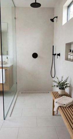 🎯🧱 24x48 Porcelain Tile Rectified Satin Bianco ♥ ❤