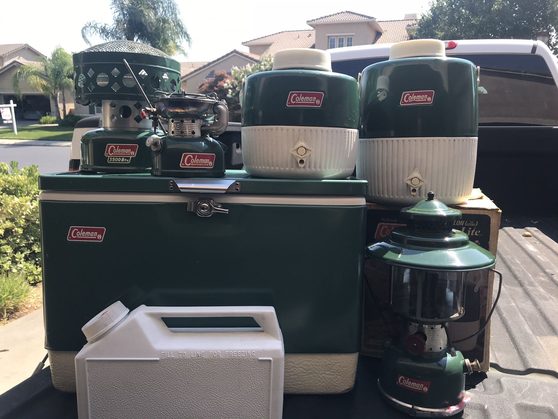 Coleman cooler and etc