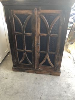 Antique solid wood piece!