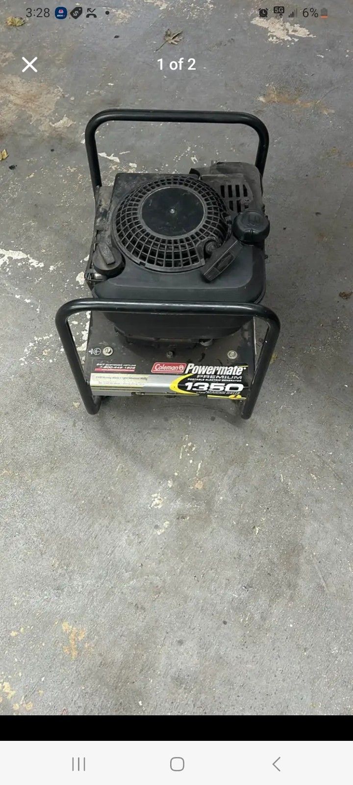 1350 Watt Generator
