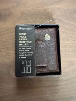 Ariat Front Pocket Bifold Money Clip Wallet