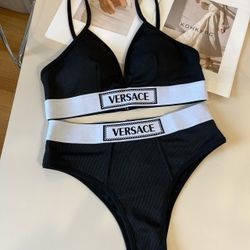 Versace Retro Print Sexy One-Piece Swimsuit