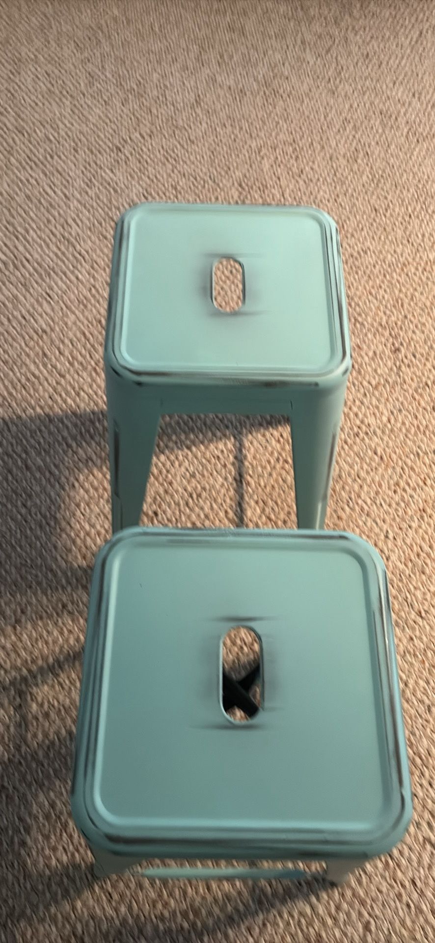 Metal Backless Stools