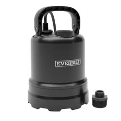 Everbilt 1/3 HP Submersible Aluminum Utility Pump