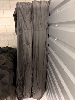 2 Twin Mattresses covered