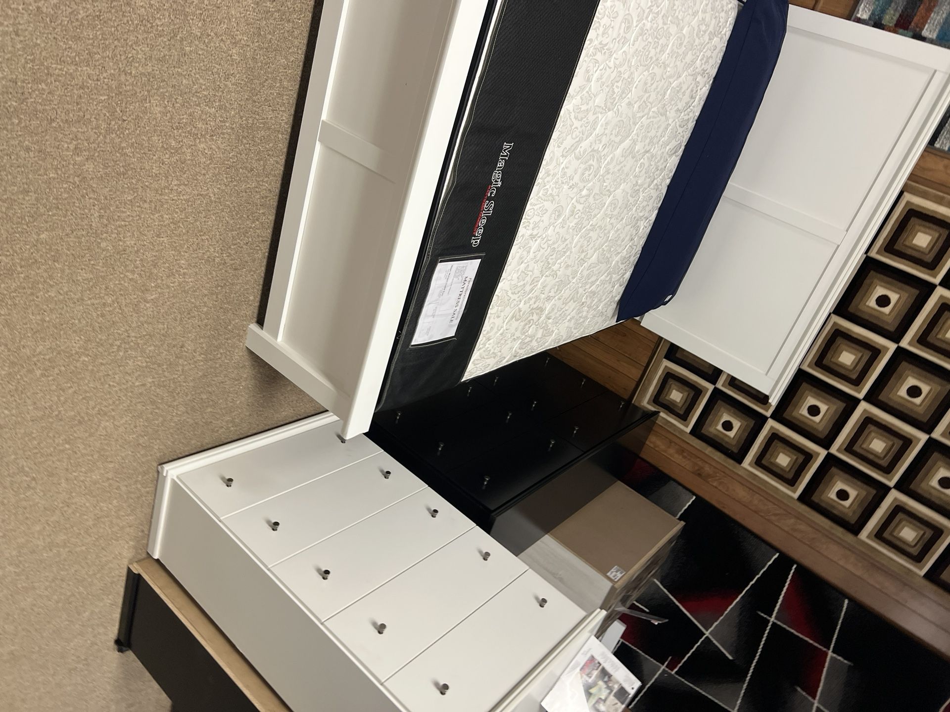 White Nice New Bedroom Set!