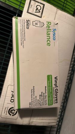 Sysco Vinyl Food Service Gloves – 1000 Count (Medium)