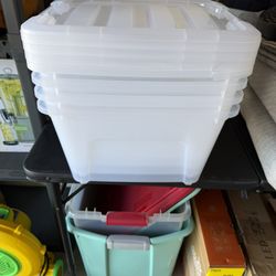 Storage Totes - 3 