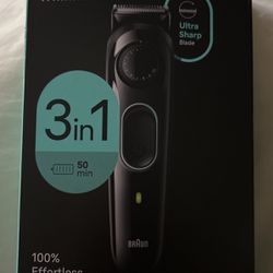 Braun All In One 3 Trimmer 