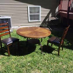 Table And Two Chairs