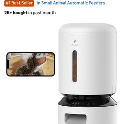 Petlibro Automatic Cat Feeder With Camara 1080P HD Video With Night Vision New In Box Pick Up In Pomona $80