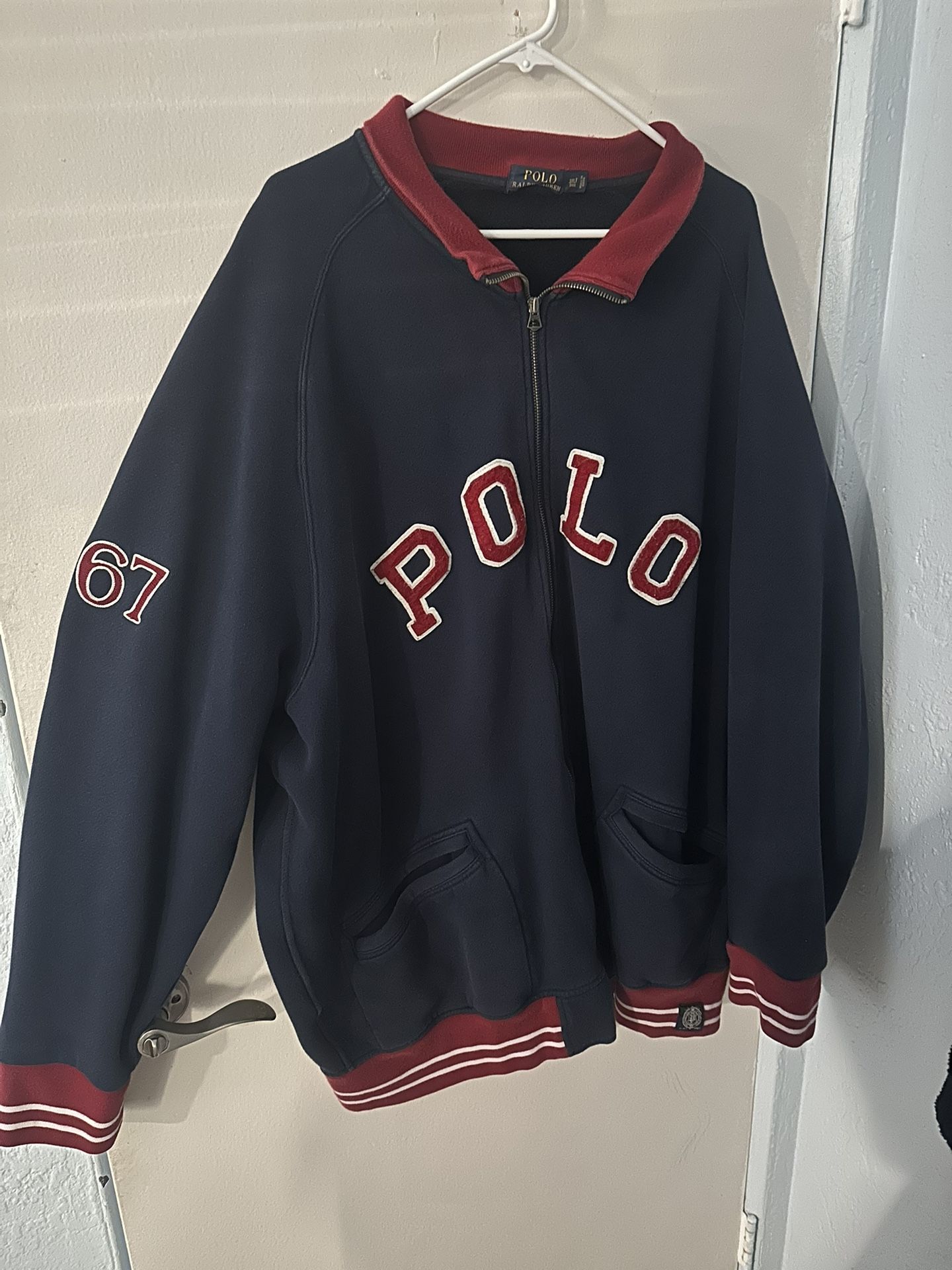 xxxl (3x) Ralph Lauren Polo Jersey Jacket
