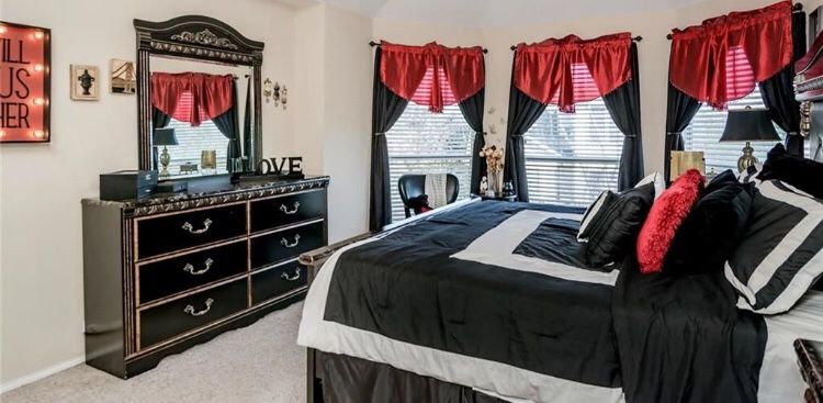 Coal Creek King bedroom set from Ashley’s Furniture.
