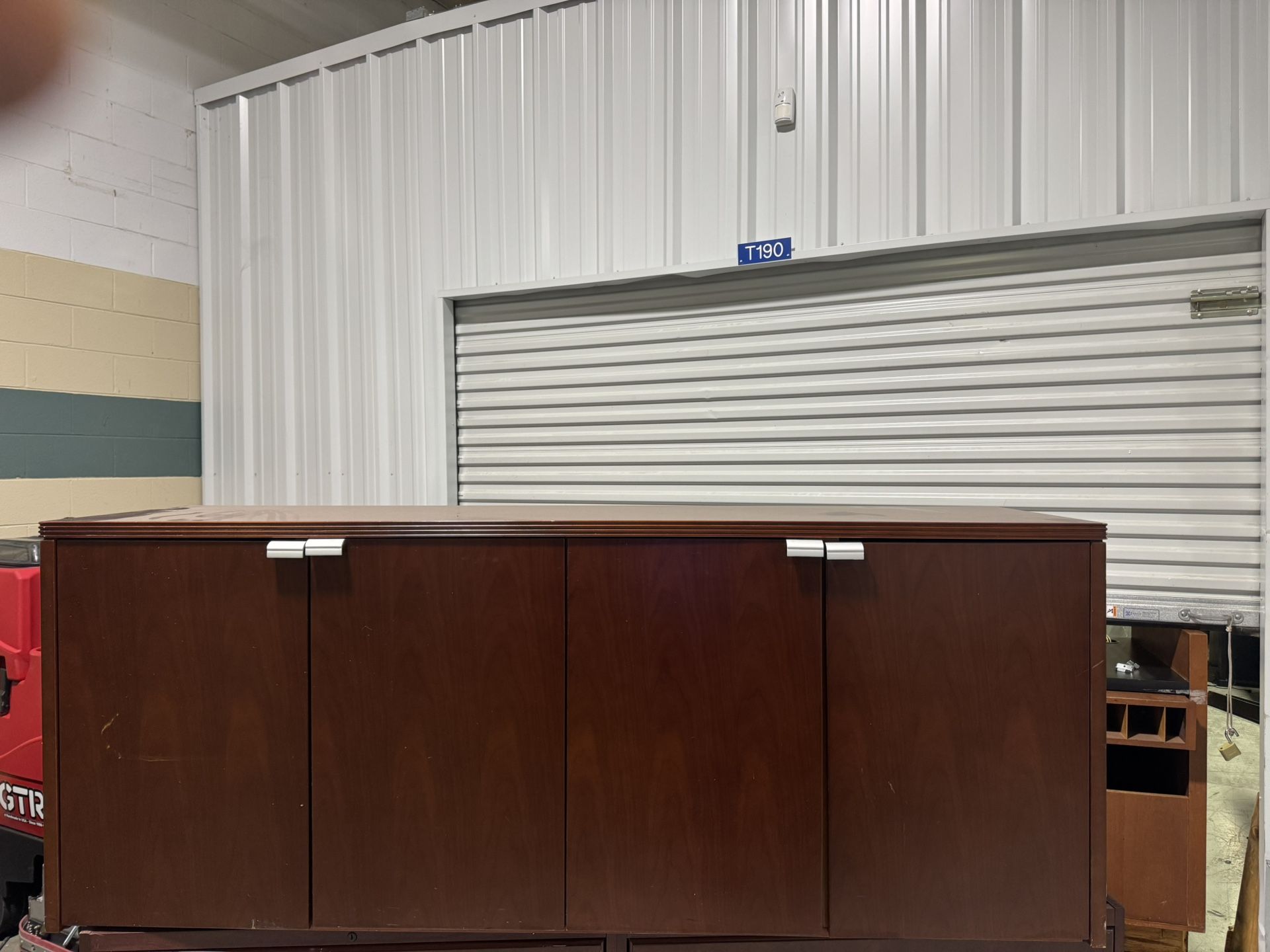 π₯ Large Executive Credenza / Storage Cabinet β Solid Wood β Excellent for Office or Home! π₯