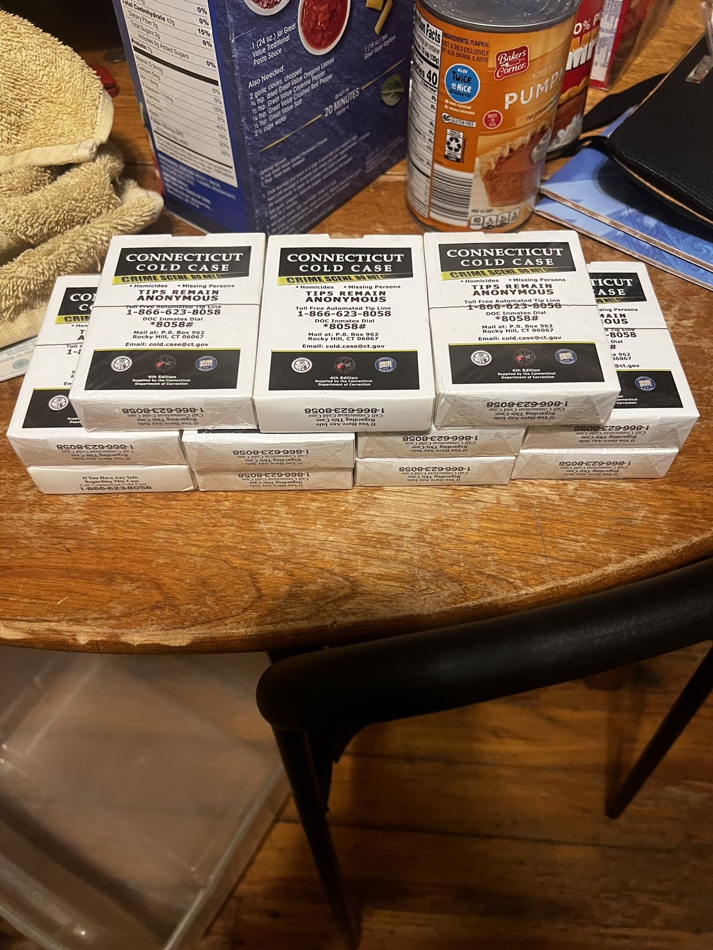 Ct Cold Case Cards 