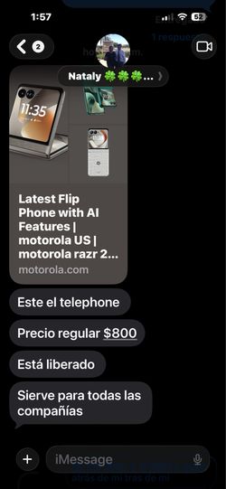 Motorola razor brand new in box