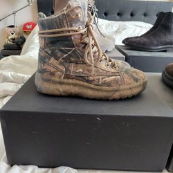 Yeezy Season 5 Camo Military Boot 