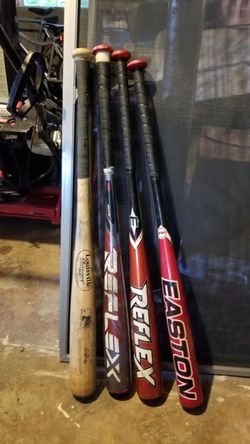 Easton Baseball Bats + lousville Wood.