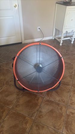 Commercial electric 24 inch 2 speed fan