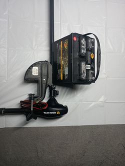 Trolling Motor And Deep Cycle Battery