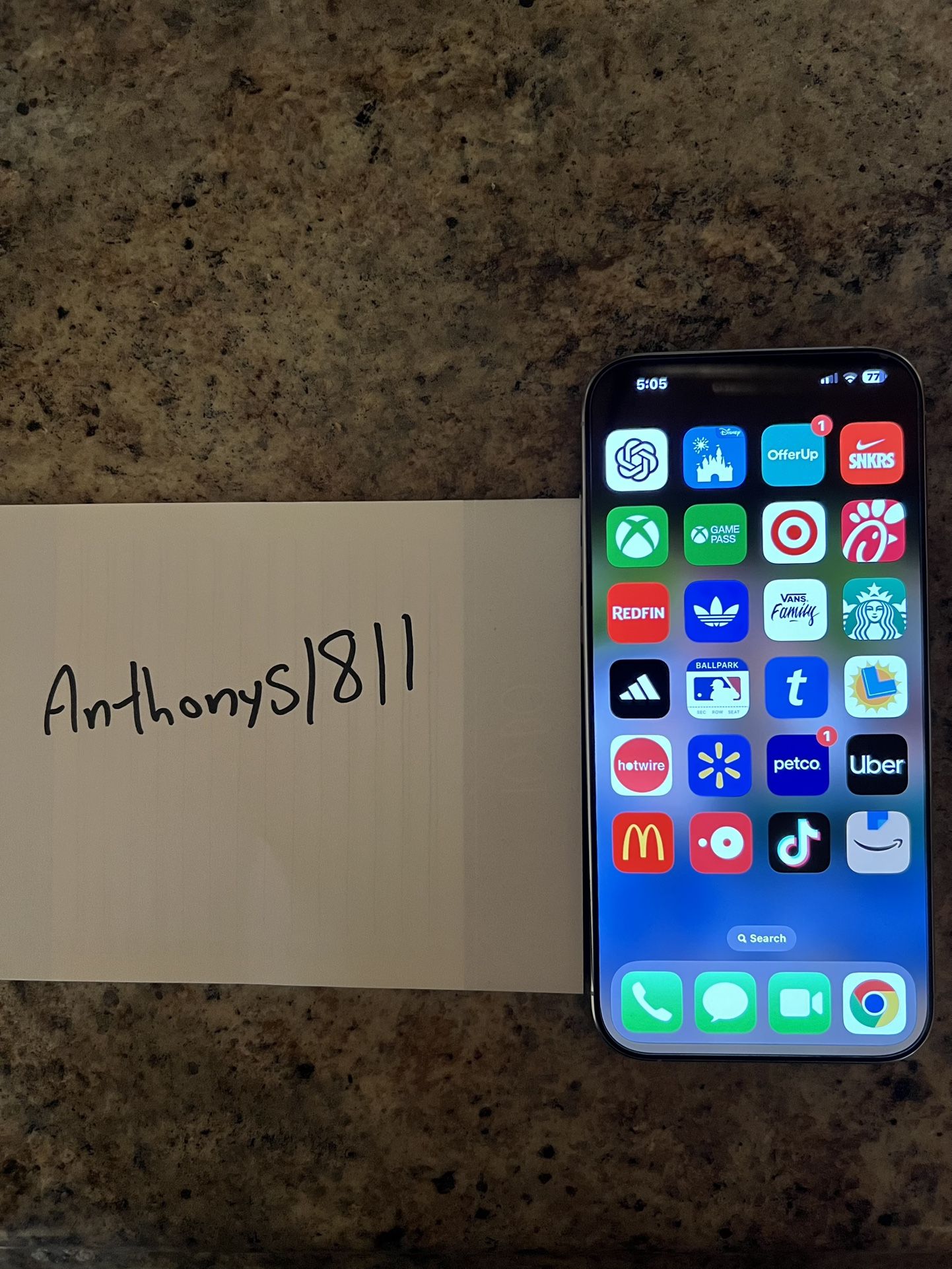 iPhone 16 Pro Max White WITH TikTok