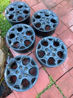 Jeep wrangler wheels. 17 inch