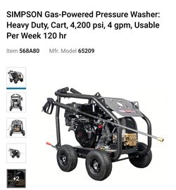 Pressure washer