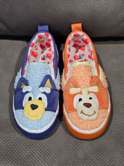 Bluey toddler slip on shoes