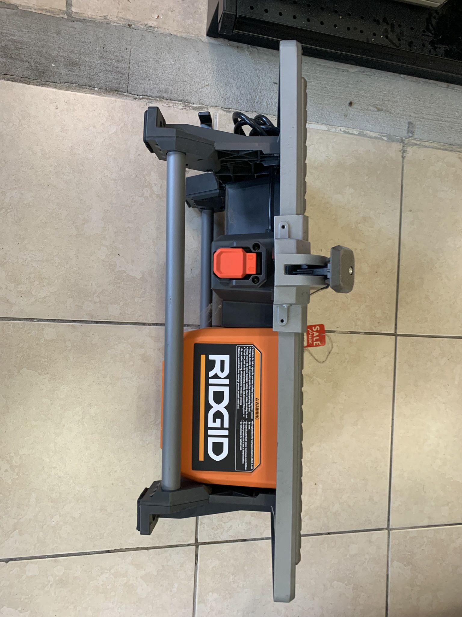 Rigid table saw