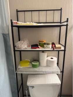 Restroom organizer or Storage rack