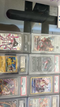 Pokemon graded slabs