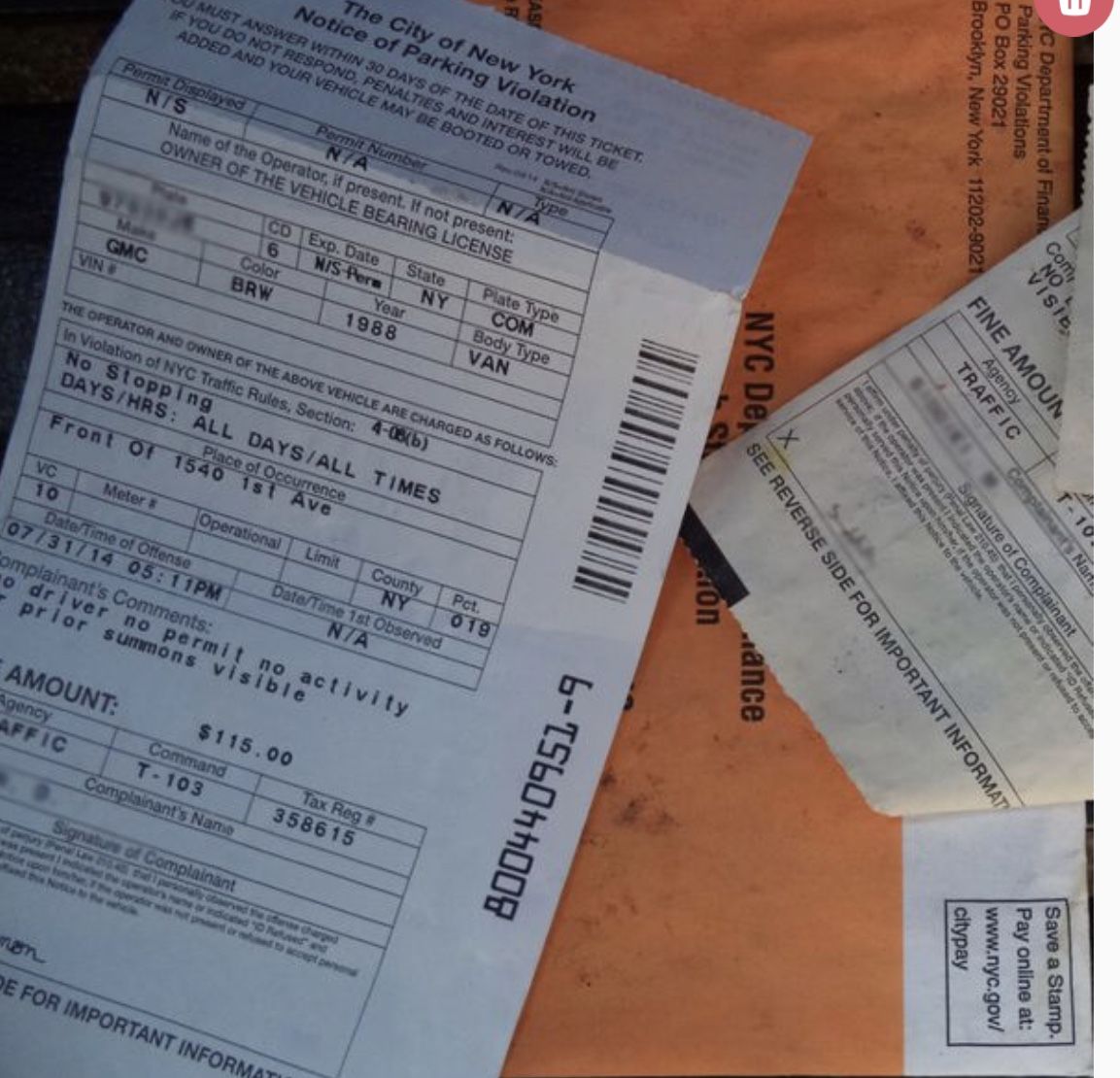 Need your parking ticket paid