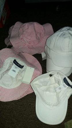 Ralph Lauren girls and boys summer hat one-size-fit-all 9 to 24 months