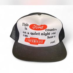 Vintage ford trucker hat/cap