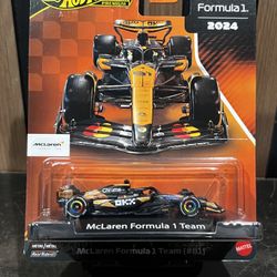 Hot Wheels F1 Series: 2024 McLaren Formula 1 Team MCL38 Car #81