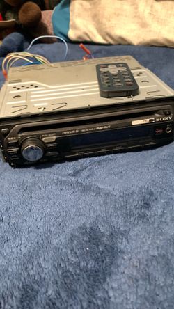 Sony cd player for cars
