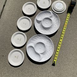 Artichoke serving Plates & plates