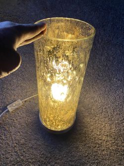 Golden Living Room Lamp