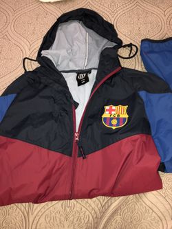 fc Barcelona windbreaker