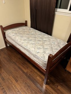 Bed with Mattress