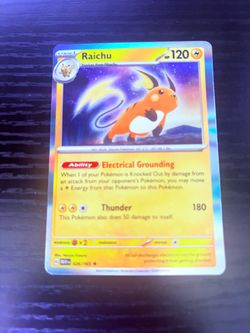 Raichu 026/165 Holo Rare Pokémon Card