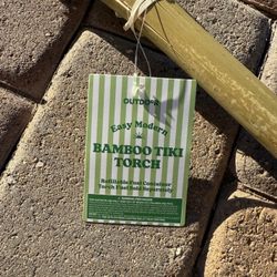 Bamboo Tiki Torch 