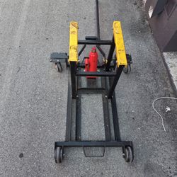 Heavy Duty Motorcycle / ATV Hydraulic Lift Stand w/ Wheels – Shop Jack