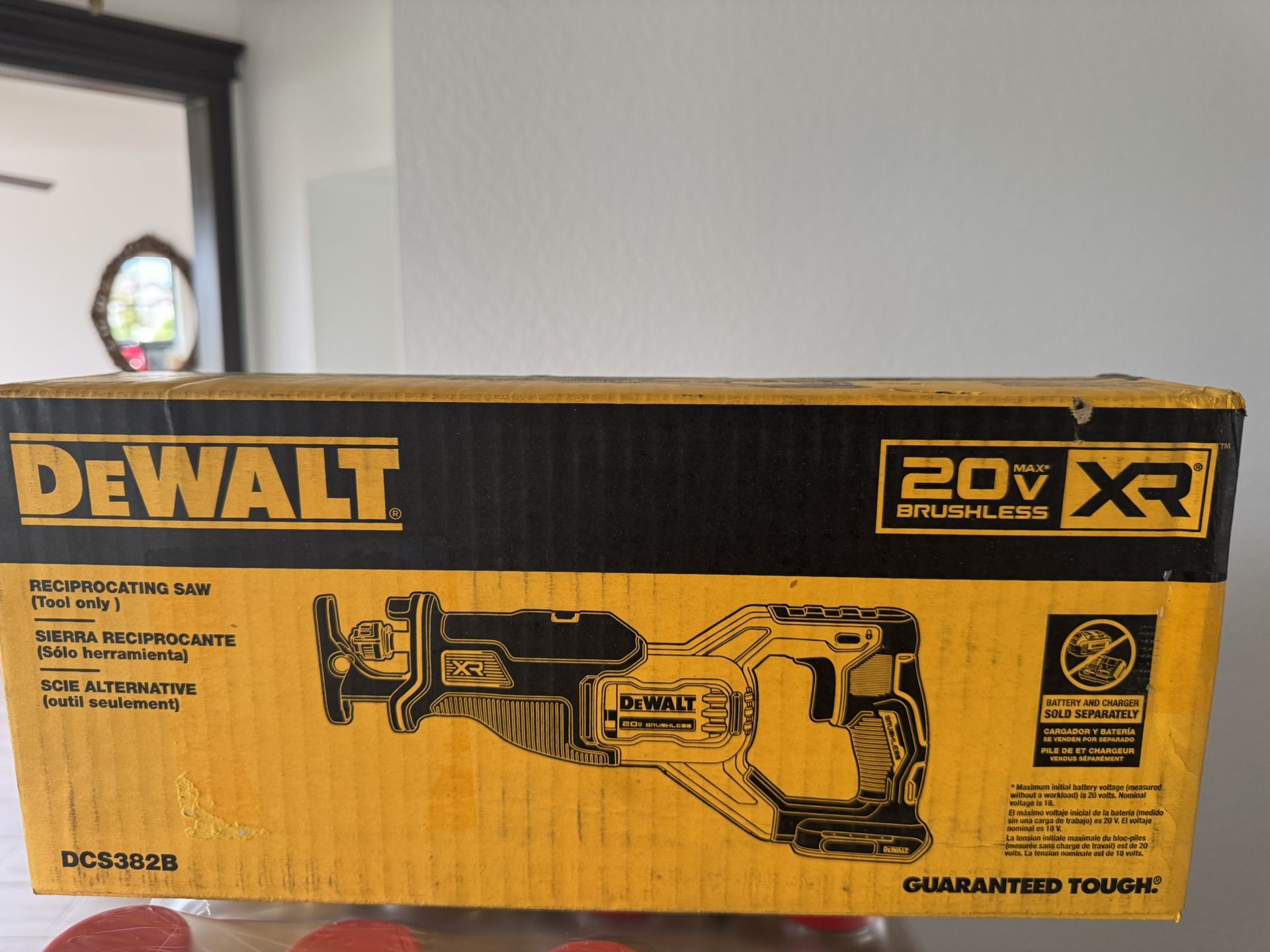 DEWALT 20V MAX XR Reciprocating Saw (DCS382B) – $150